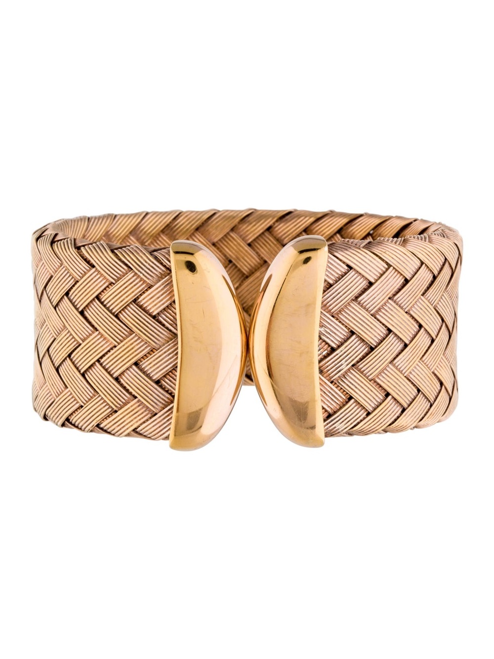 Roberto Coin
Wide Woven Cuff Bracelet